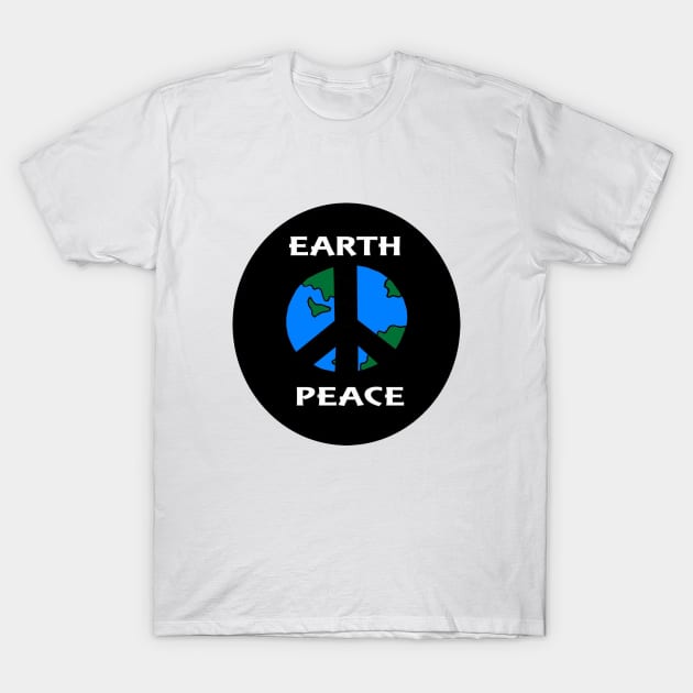 Earth Peace T-Shirt by imphavok